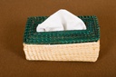 Green tissue box