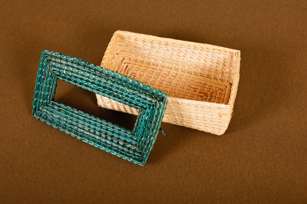 Green Tissue Box top