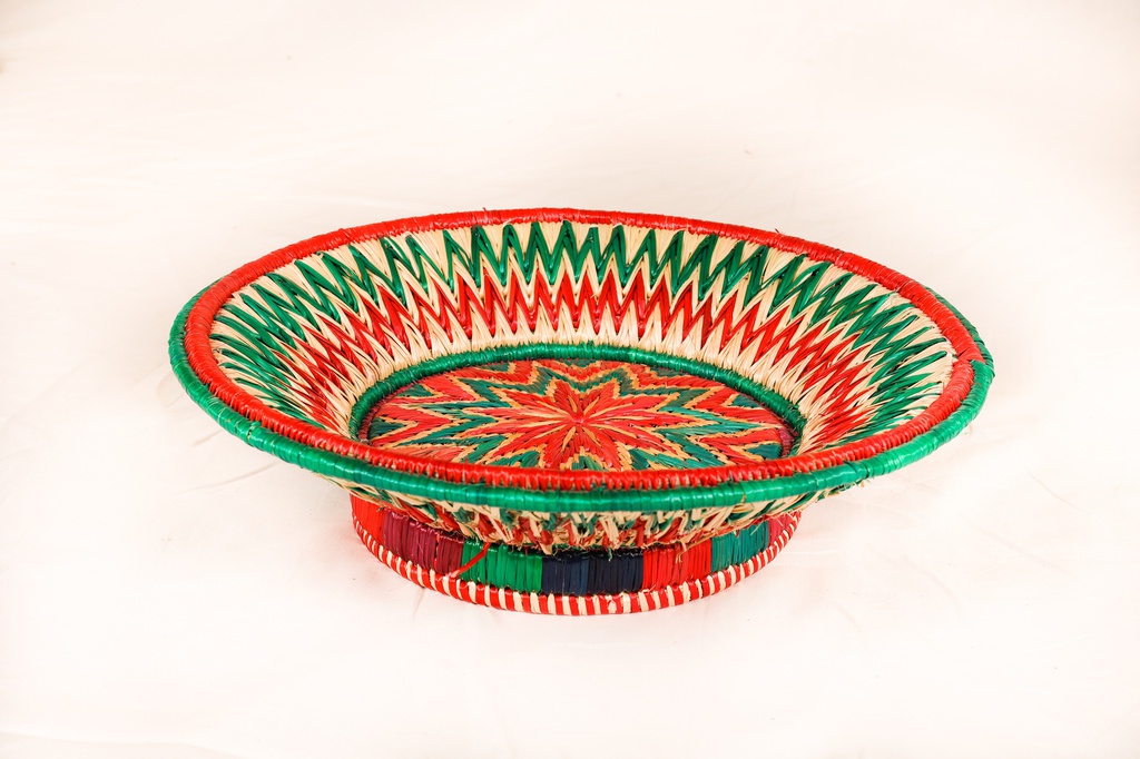 Handcrafted sikki plates