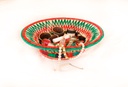 Handcrafted sikki plates