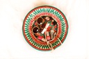 Handcrafted sikki plates
