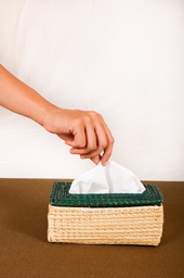 Green Tissue Box