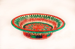Handcrafted sikki plates